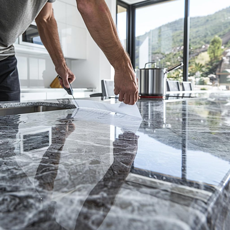 XPEL Gloss Surface Protection Film Roll, 12" x 96" - Polyurethane Surface Wrap Protects from Damage, Chips, Scratches - Safe for Vehicles, Countertops, Appliances, and More 12" x 96"