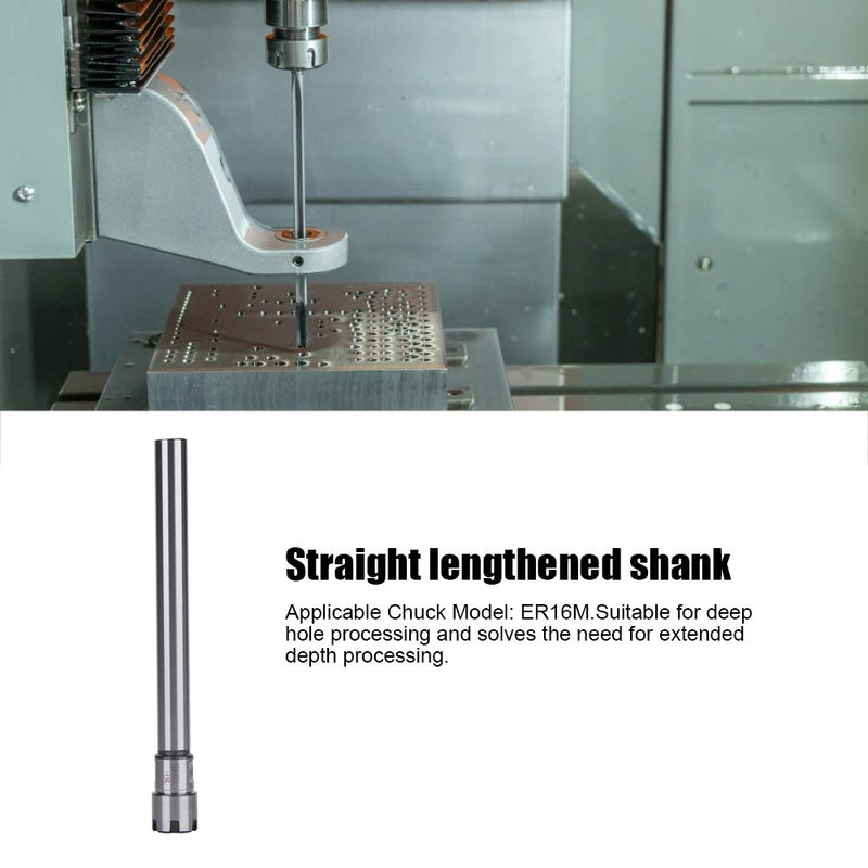 [Australia - AusPower] - ER16M-150L Collet Holder 5.9 Inch Shank Length CNC Router Holder Extension Lathe (C16) 