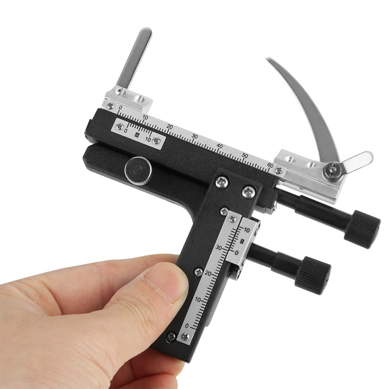 Microscope Table, Mechanical Table, Mechanical Table Microscope, Professional Clip-on Mechanical XY Movable Table Caliper with Scale for Microscope