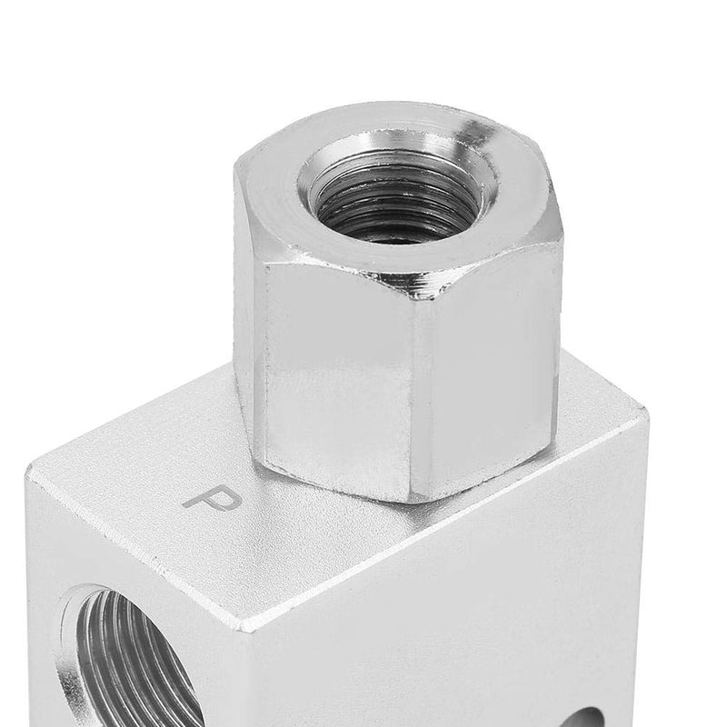Akozon Vacuum Ejector CV-20HS Pneumatic Vacuum Ejector with Silencer