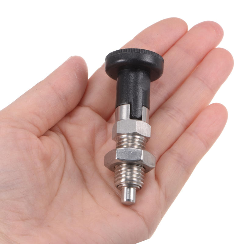 [Australia - AusPower] - Push Fit Ball Nose Spring Plunger M12x1.5 Thread Length 0.79" Pin Dia.6mm Stainless Steel Self-Locking Plunger Retractable Index Plunger for Industrial Equipment 
