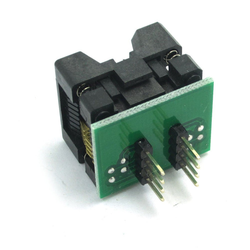 DollaTek 200-208mils SOP8 to DIP8 IC Socket Adapter Socket OTS-20-1.27-01 for 25xx Eeprom Flash