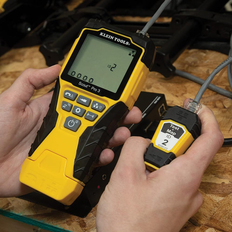 [Australia - AusPower] - Klein Tools VDV501-211 Cable Tester Remote, Test + Map Remote #1 for Klein Tools Scout Pro Series Testers Replacement Remote #1 