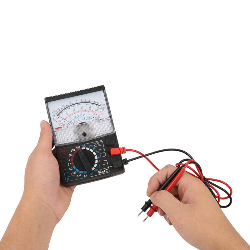 [Australia - AusPower] - Analog Multimeter 18 Gears 21 Range Pointer AC DC Voltage Analog Pointer Volt Meters and Multimeters Testing Instrument 