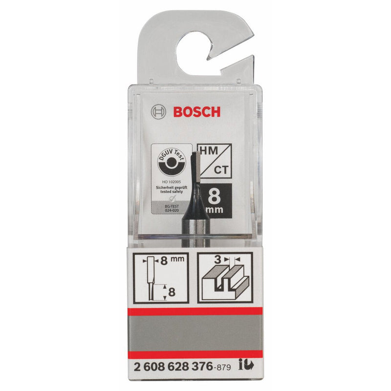Bosch Professional Groove Cutter Standard for Wood (for Wood, Diameter 3 mm, Working Length 8 mm, Accessories Hand Cutter) (Pack of 2) Ø 3 mm (Packung mit 2) l 8mm