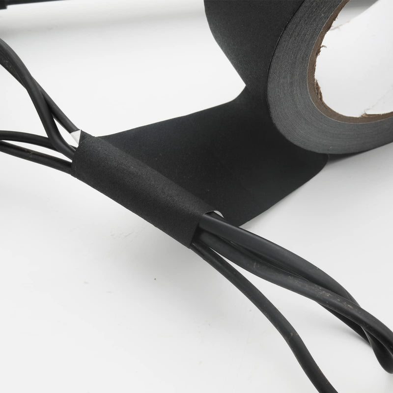 [Australia - AusPower] - ROSEUP Gaffer Tape, Heavy Duty Gaffers Tape, Non-Reflective, Multipurpose. 2 Inches x 30 Yards, Black 