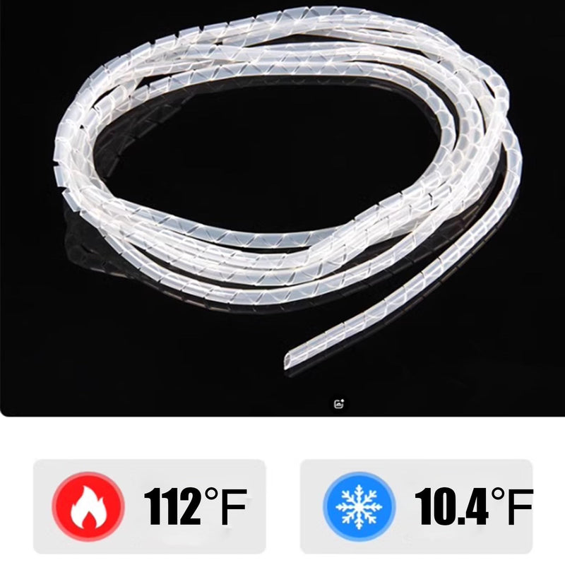 [Australia - AusPower] - Ultrasound Probe Cable Silicone Protective Case- Suitable for Cables with a Circumference Between 1/2in ，Length 6.5ft 