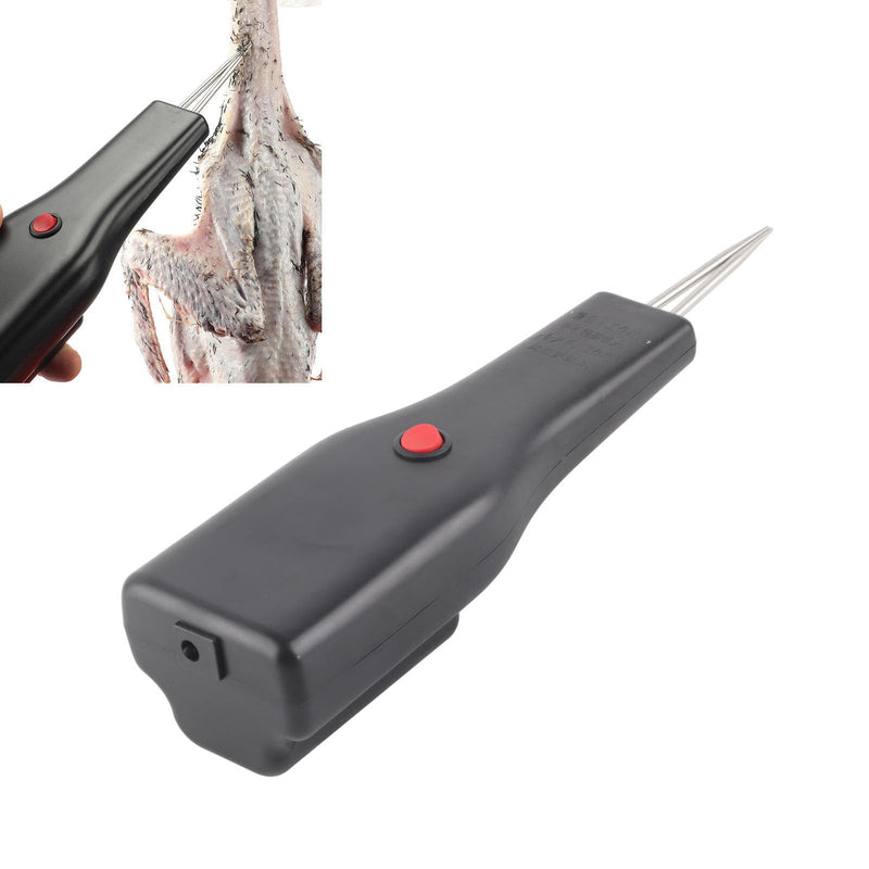 Focket Handheld Chicken Caulter, Electric Spring Removal for Poultry, Duck, Goose, Feather Plucking, Handheld Electric Chicken Defeathering Machine, Poultry Pulling Machine for Birds