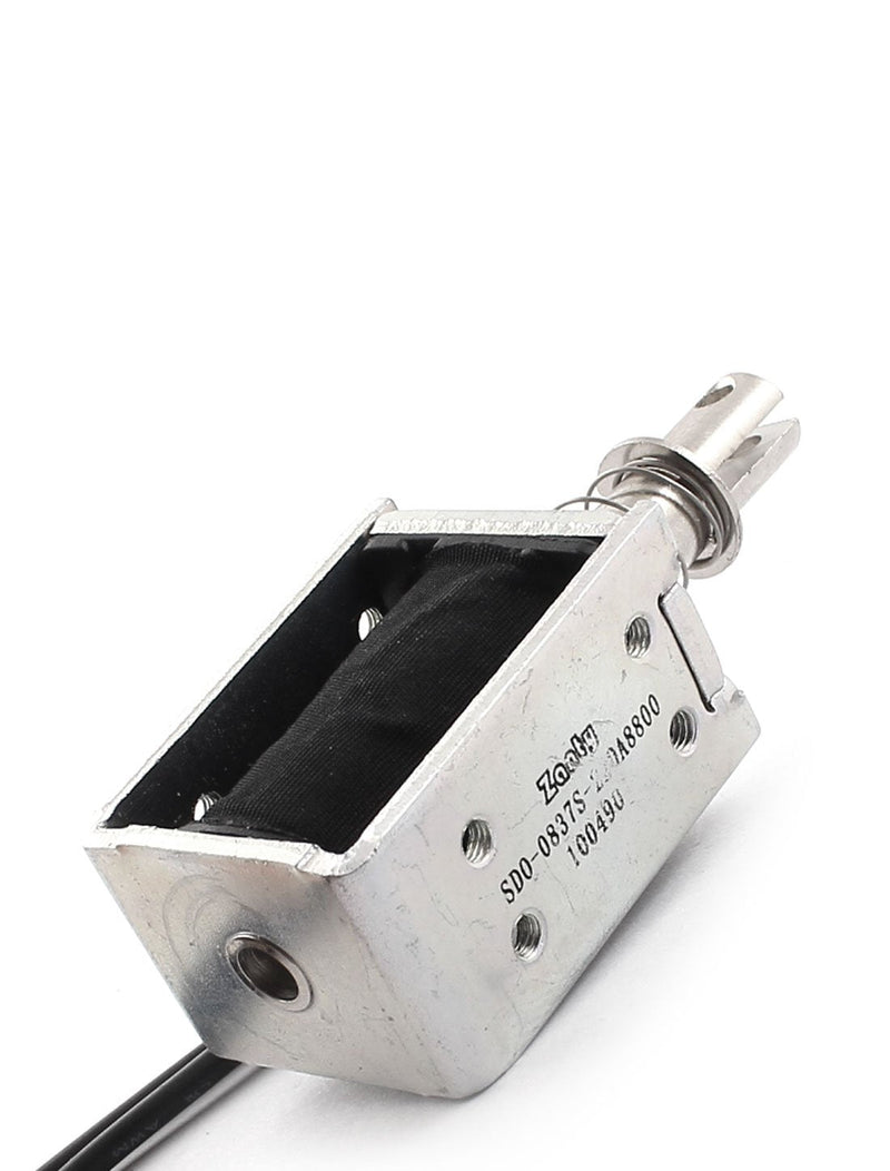 AC220V 6mm Stroke 100g Force Pull Linear Motion Solenoid Electromagnet