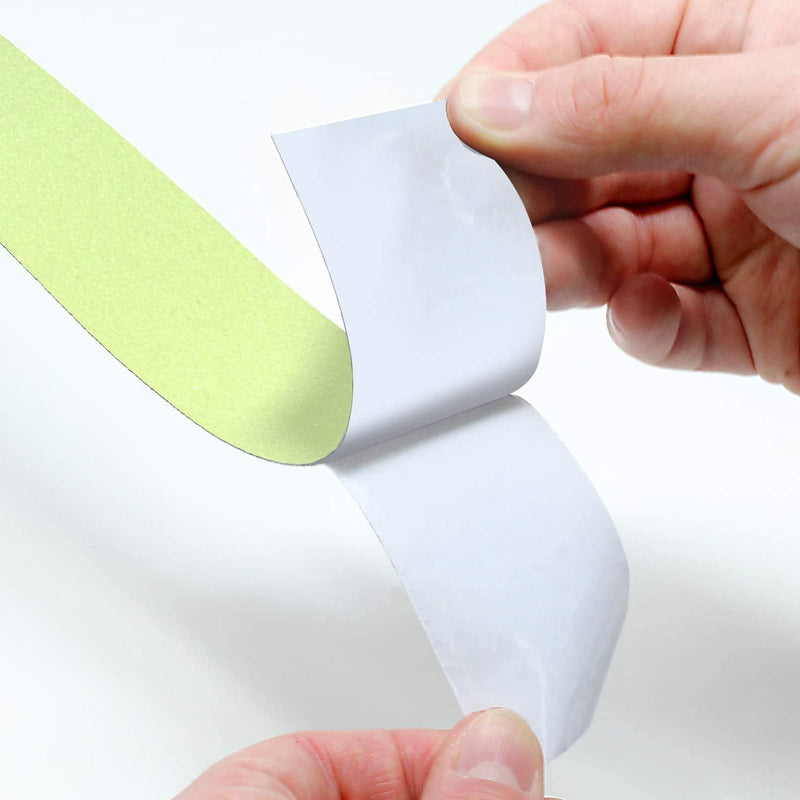VViViD Heavy-Duty Luminous Fluorescent Green Glow in The Dark Non-Slip Texture Safety Grip Tape (0.5" x 25ft) 0.5" x 25ft