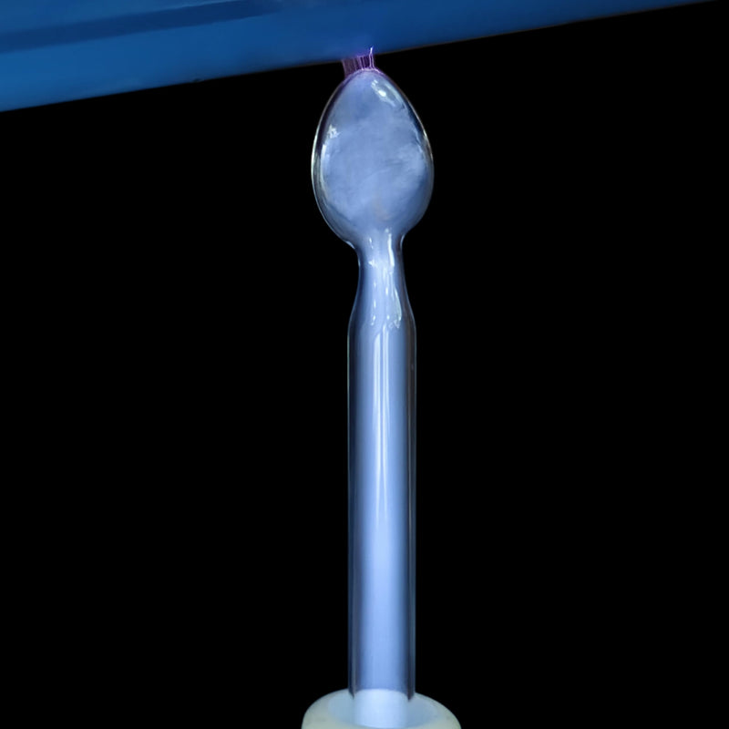 [Australia - AusPower] - Electrode Wand Glass Tube Handheld Spare Parts for Hi Frequency Instrument Elitzia ETJX006AS (Blue Tongue) Blue Spoon 