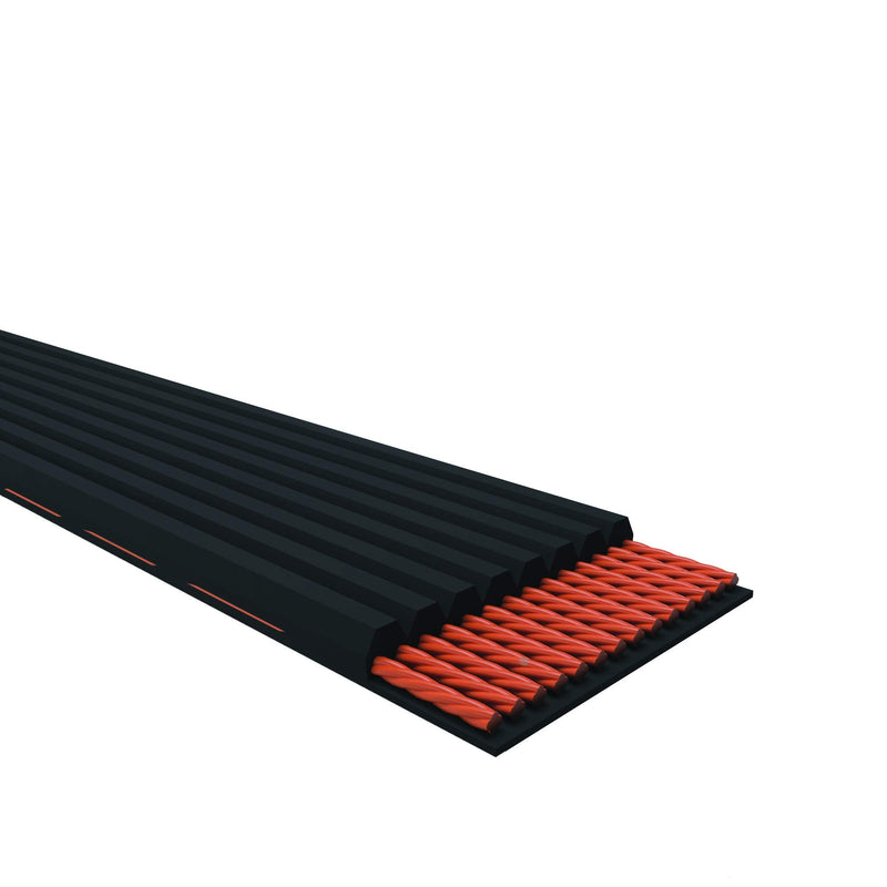 [Australia - AusPower] - D&D PowerDrive 4PJ356 Metric Standard Replacement Belt, J, 4 -Band, 14" Length, Rubber 
