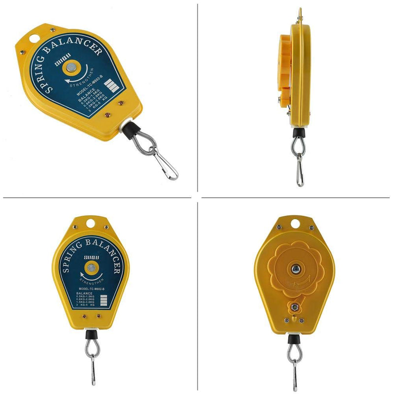 [Australia - AusPower] - Spring compensation spring pull retractable spring balancer tool holder that hangs 0.5-1.5 kg for assembly line 0,5-1,5 kg 
