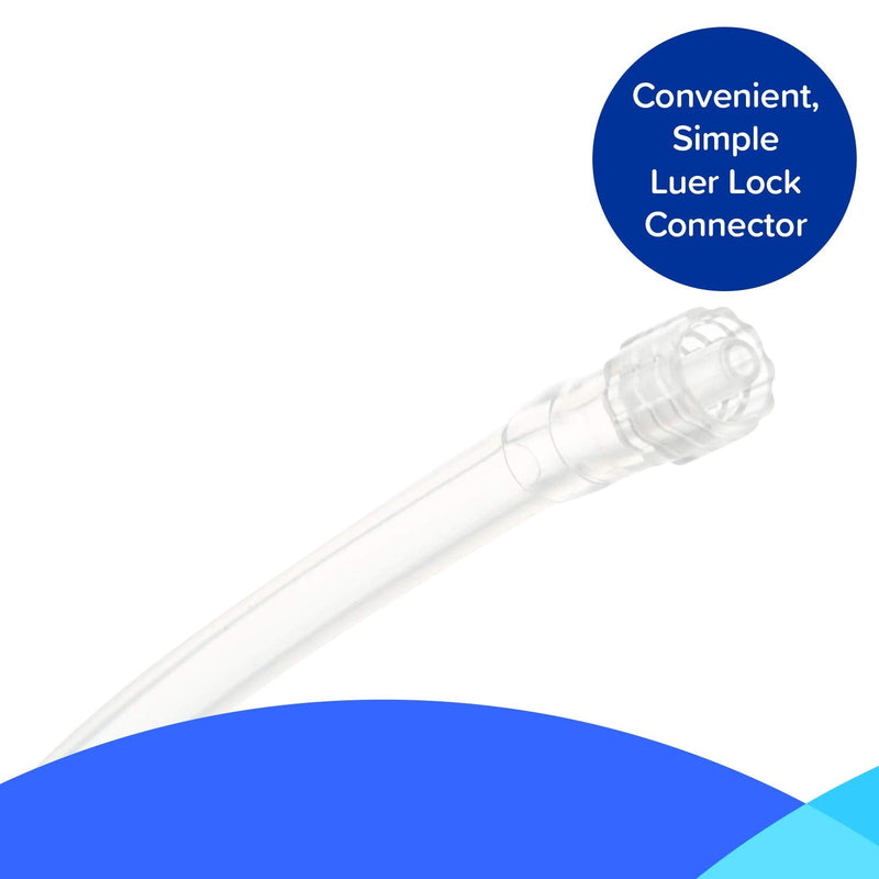 [Australia - AusPower] - Earscope - In-Ear Stethoscope Ozone Insufflator with Medical Silicone Tube, Soft Ear Plugs, Male Luer Lock 