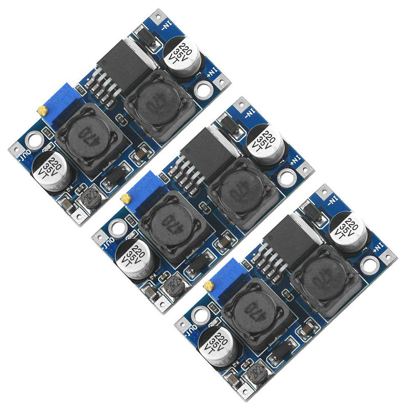 5pcs XL6009 DC-DC Buck Boost Voltage Converter Power Module 4A 400KHz Adjustable Step Down Switch Module 3.8-30V to 1.25-35V Power Supply Module for Solar Panel