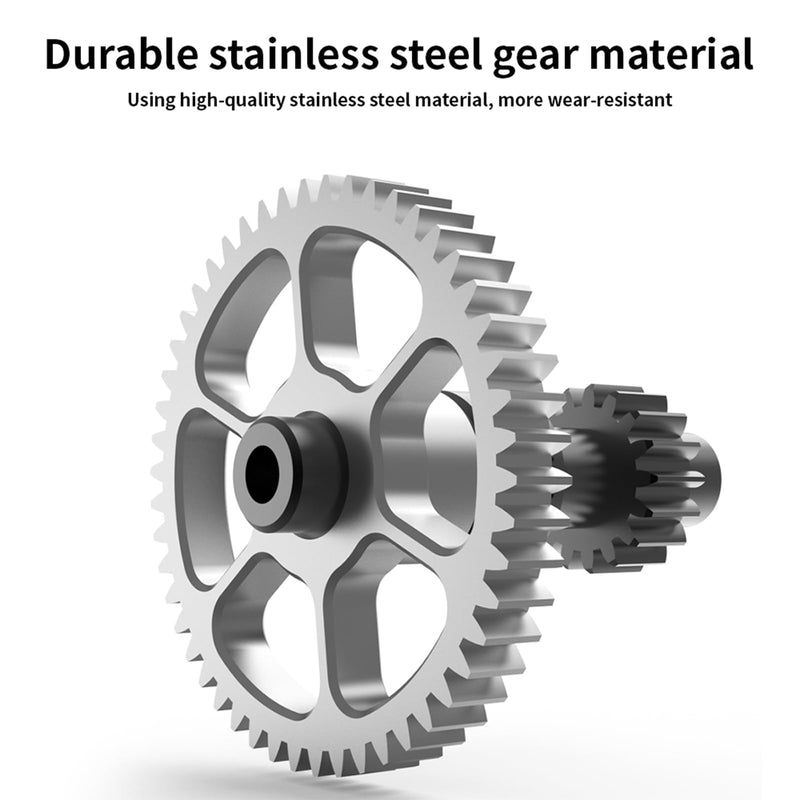 Sherpa Mini R2 Extruder Gear Kit - All Metal Nano-Coated Spur Gears: FYSETC Integrated Dual Gear with Stainless Steel Wheel Upgraded High Precision 3D Printer Drive Gear for VORON0 0.1 0.2