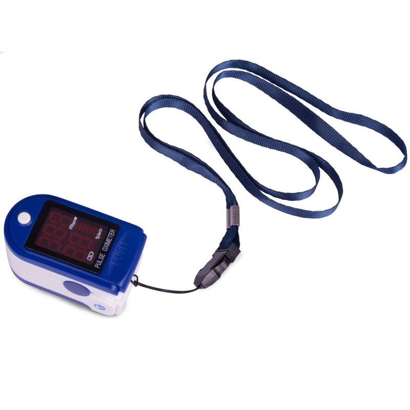 [Australia - AusPower] - Roscoe Medical Finger Pulse Oximeter Oxygen Saturation Monitor - Pulse Ox Fingertip o2 Monitor for Pediatric and Adult - Sports and Aviation Use Only 