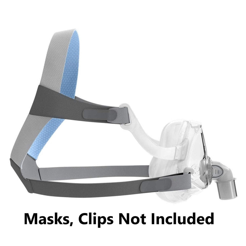 [Australia - AusPower] - CPAP Headgear Strap Compatible w/ResMed AirFit F20 – Adjustable CPAP Mask Strap for a Secure Fit – F20 Headgear Replacement for Great Sleep Therapy (Mask, Clips Not Incl) 
