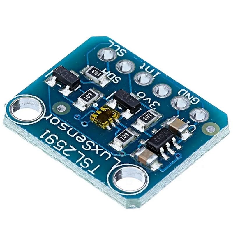 TSL2591 digital light sensor, DC 3.3V-5V I2C sensor module Sensor light detection module Built-in A/D converter