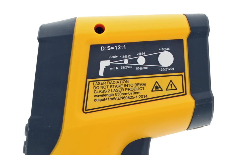 [Australia - AusPower] - IDEAL Industries INC. 61-847 Dual Laser Targeting Infrared Thermometer 
