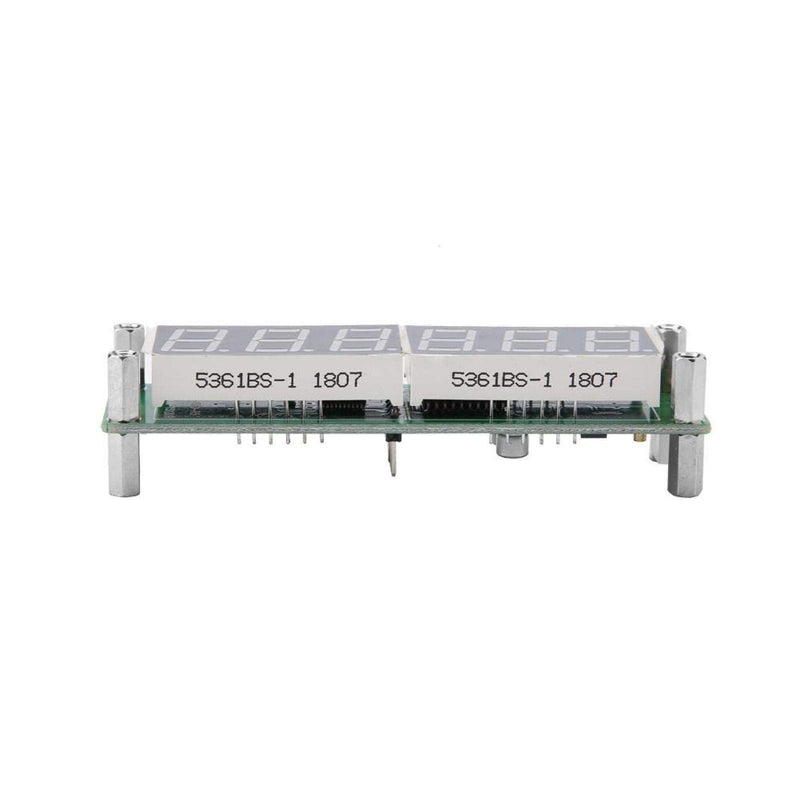 Tiiyee Signal Frequency Counter, High Resistance LED Display Digital Cymometer Tester Double Button Control Measurement Modules Accessories Brightness Adjustable 1MHz to1000MHz PLJ 6LED H