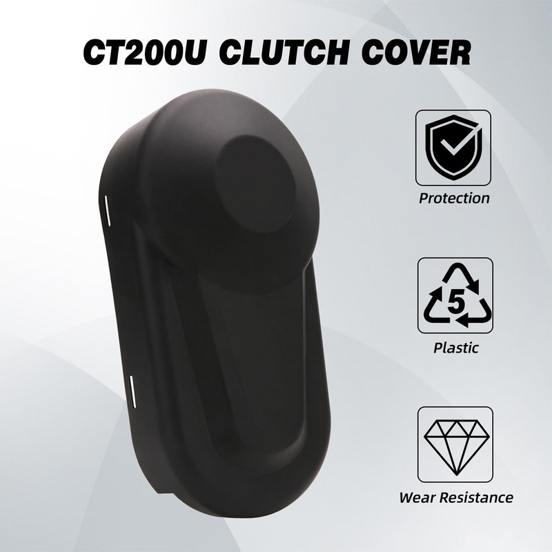 [Australia - AusPower] - JFG RACING Mini Bike Clutch Cover For BT200X CT200U Trail CT200U-EX Predator 212CC 196CC 200CC RM250 Mini Bikes Baja Motorsports Parts Black 