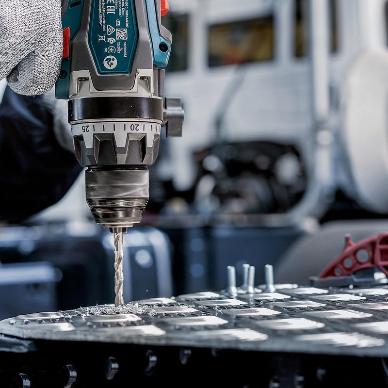[Australia - AusPower] - Bosch Professional 10x HSS-G Metallbohrer (für Metall, Ø 5 mm, Robust Line, Zubehör Bohrmaschine) Ø 5.00 mm 
