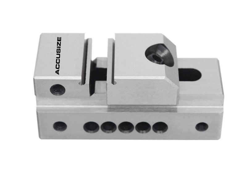 Accusize Industrial Tools 1''/25 mm Mini Precision Toolmakers Insert Vise, 3541-0050 | 15/16 in Jaw Width, 1/2 in Opening, 0.0002 in Squareness, 0.005 mm/100 mm Parallelism, 3541-0050