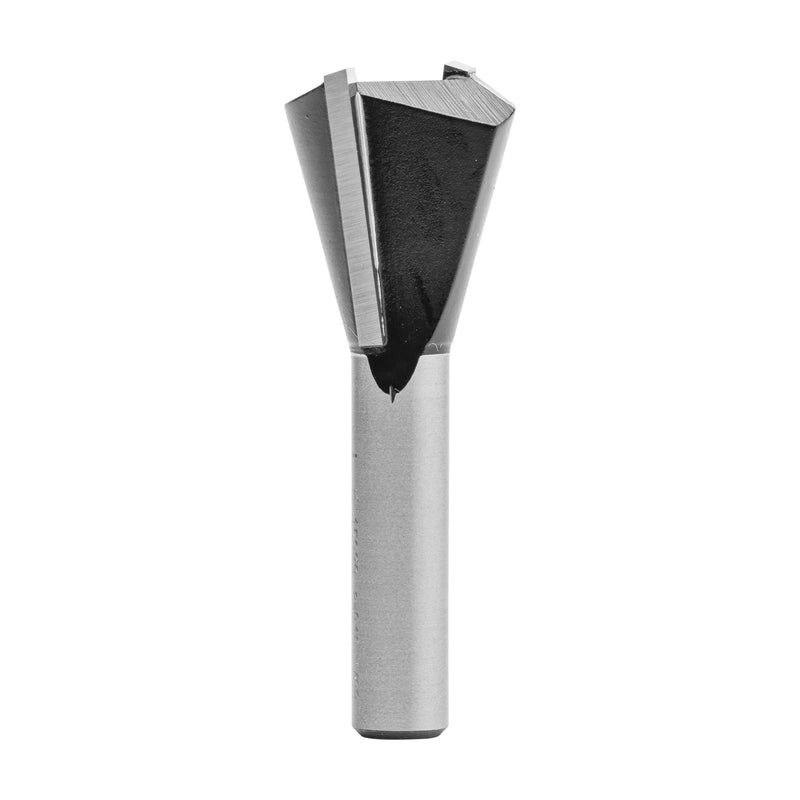 [Australia - AusPower] - ENT Dovetail Cutter TC Shank (C) 8 mm, Diameter (A) 22 mm, B 22 mm, E 15°, D 32 mm, withoug Spurs E=15 / D=22 / NL=22 