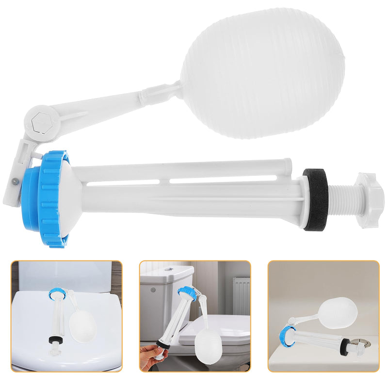 DOITOOL Universal Toilet Fill Valve Replacement Kit - Durable Float Water Inlet Valve for Toilet Tank Repair and Bathroom Accessories 9.84X3.54X2.55In