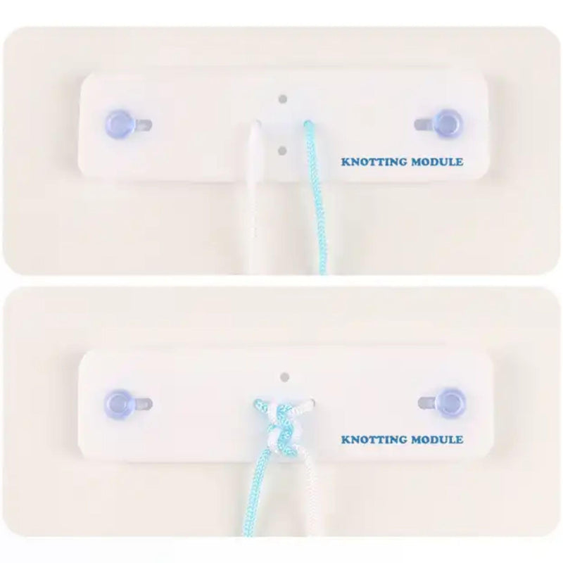 [Australia - AusPower] - Knot Tying Kit – Knot Trainner Instrument Tool to Practice Knots, Suture Board Simulator for Pracice, Gift for Medical & Nursing Students for Knotting Tie Techniques 