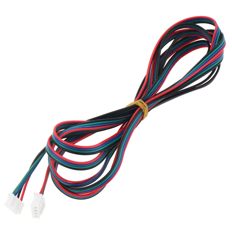 [Australia - AusPower] - 6Pcs 1.5M/4.9ft Stepper Motor Cables XH2.54-4P to XH2.0-6P Color Wire Stepper Motor Wires for 3D Printer 1.5M 6Pcs 