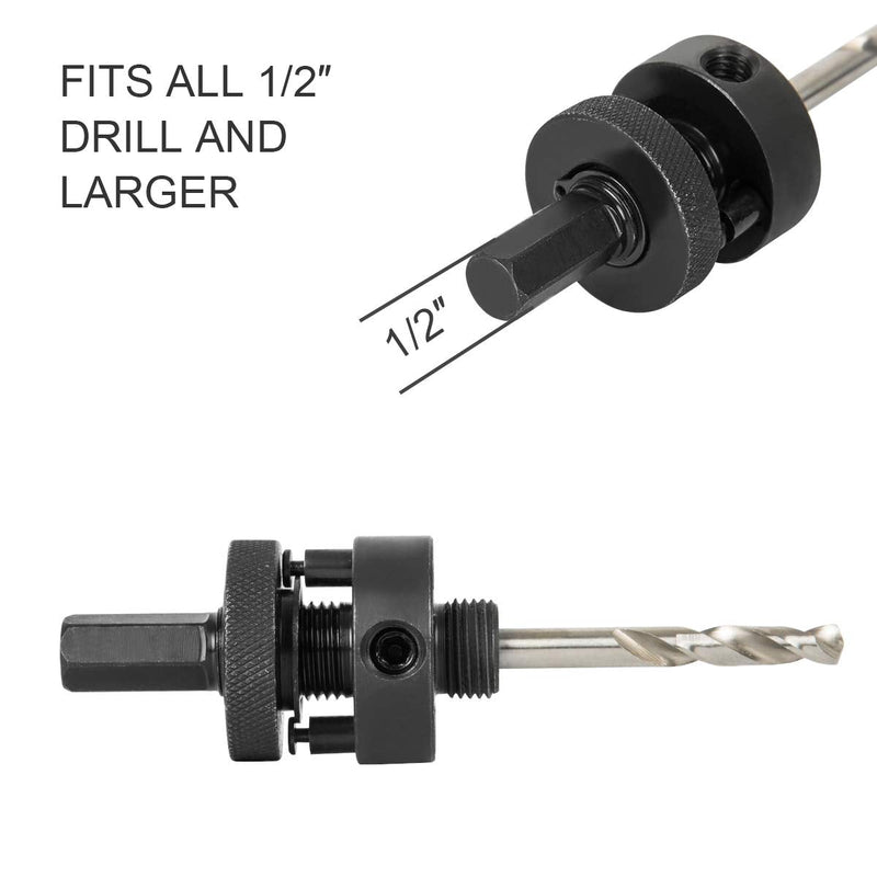 6-3/8 Hole Saw for 6" Recessed Lights, Carbide Grit Holes Saw Cutting Plaster Drywall Ceiling Sheetrock, Green 6-3/8"
