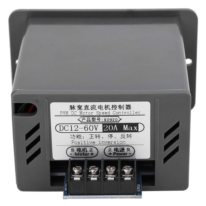 [Australia - AusPower] - Samfox Brush Motor Speed Controller — DC12—60V /20A DC Motor Controller Forward/Reverse Electric Motor Speed Regulator 