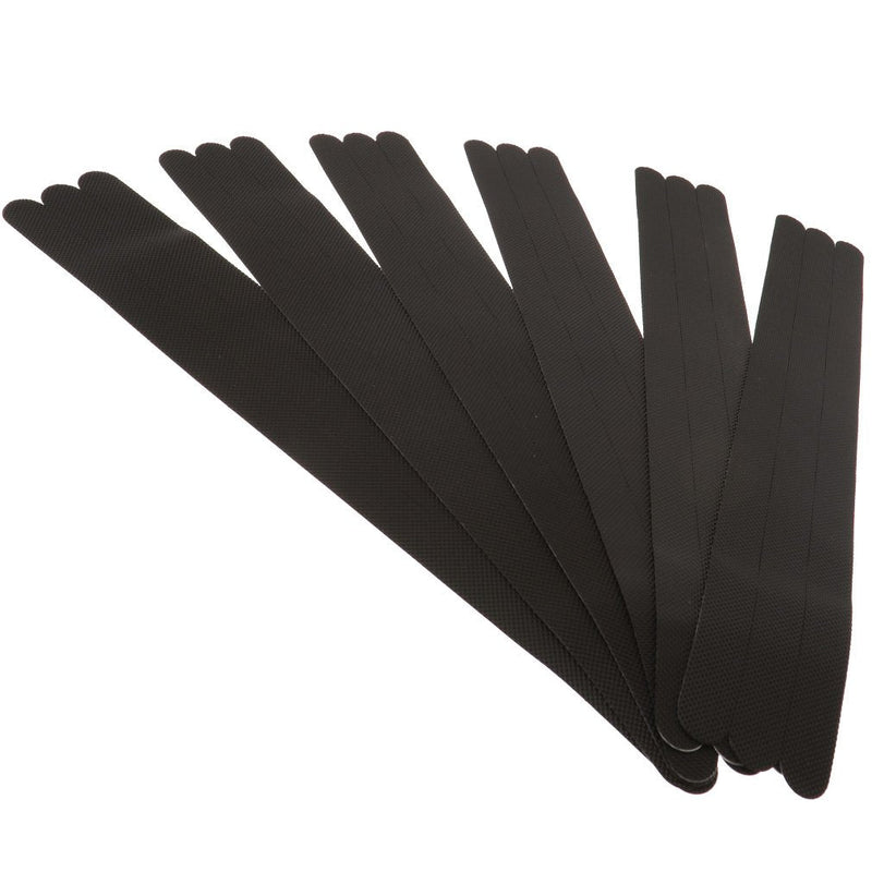 18pcs Black Non-Slip Safety Bathroom Bath Tub Tape Sticker Adhesive Stripes Shower Treads