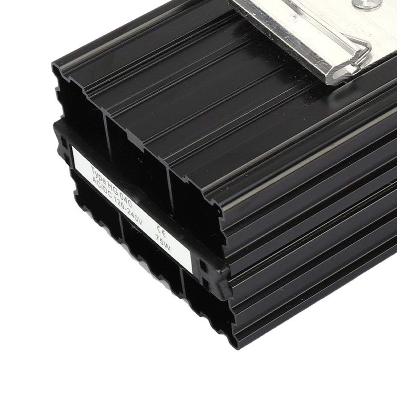 75 W Heating Element Heater Constant Temperature Thermistor Heater 35 DIN Rail Mounting 120-240 V