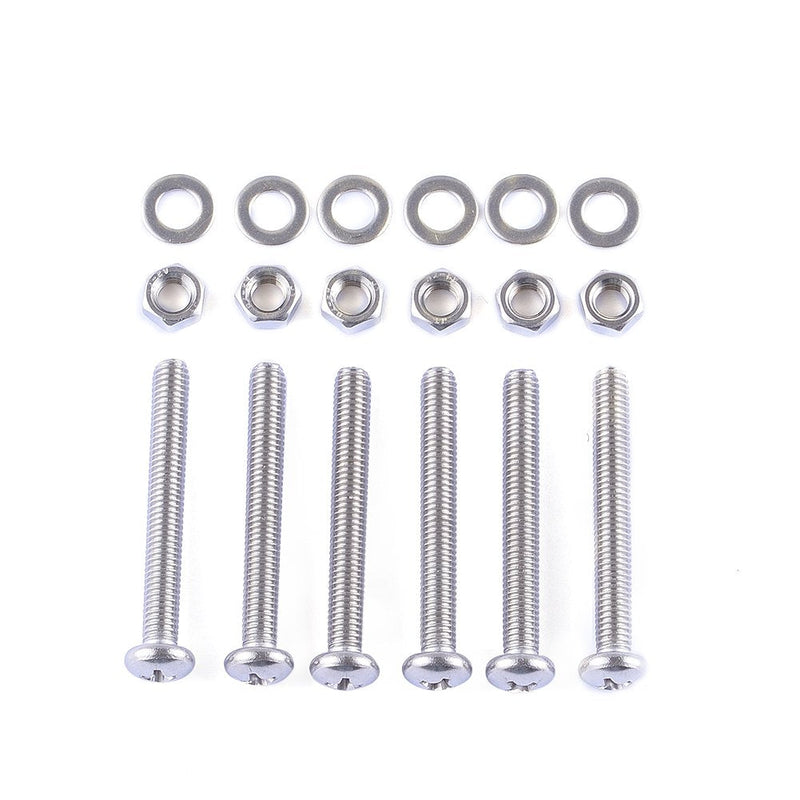 [Australia - AusPower] - 6Pcs Rubber Flexible T-Handle Draw Latches (Pack of 6) CYT1104 