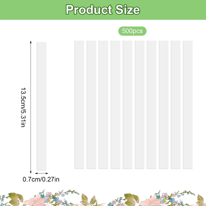 [Australia - AusPower] - Pack of 500 Perfume Test Strips, Fragrance Tester Paper Disposable Perfume Test Strips Aromatherapy Fragrance Tester Paper, Test Essential Oils Perfume for Perfume Fragrances Essential Oils 