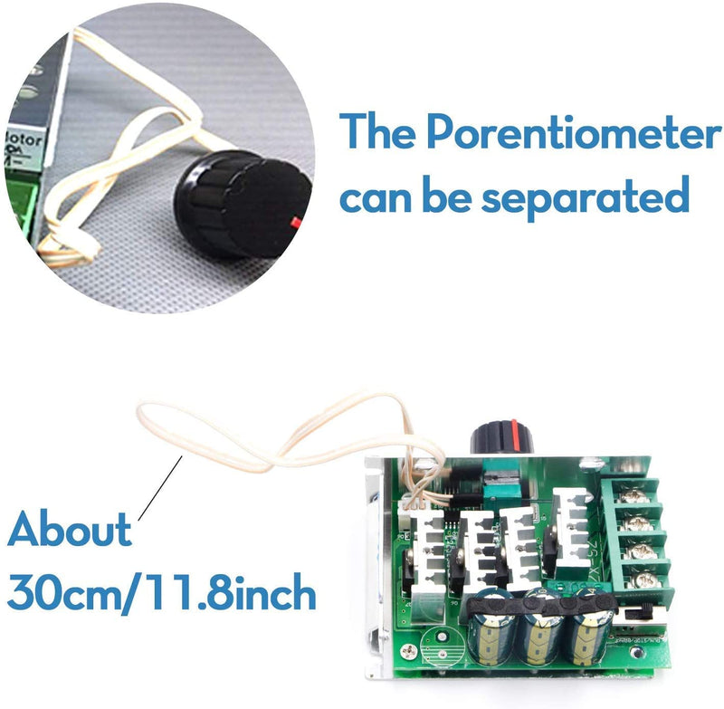 [Australia - AusPower] - RioRand 7-70V PWM DC Motor Speed Controller Switch 30A 2PCS 
