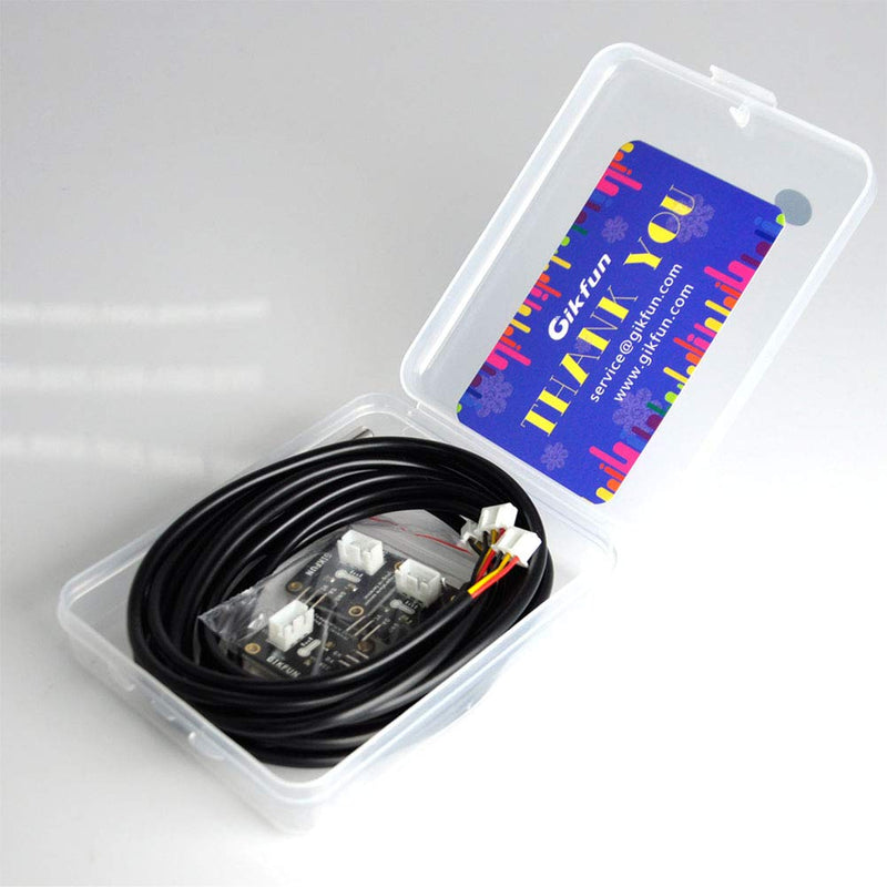 [Australia - AusPower] - Gikfun DS18B20 & NTC Thermistor Temperature Sensor Probe Bundle - 10K 3950 Waterproof for Arduino 