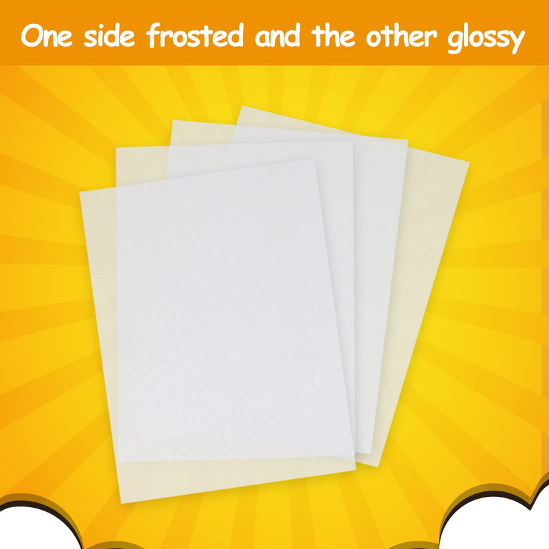 [Australia - AusPower] - Csyidio 20 Pieces Printable Shrink Plastic Sheets, Shrink Films Papers for Mother's Day Gifts Kids Creative Craft Projects (11.6 x 8.2 inches) 