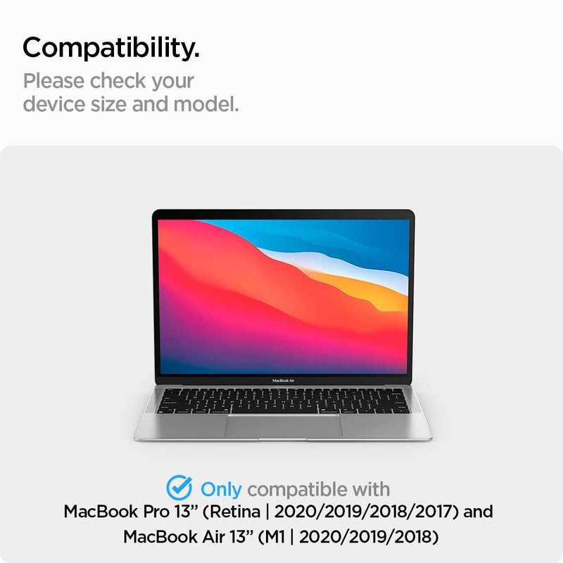 [Australia - AusPower] - Spigen Privacy Filter Screen Protector [SafeView] designed for MacBook Pro 13" (M1 2020/2019/2018/2017) & MacBook Air 13" (Retina 2020/2019/2018) MacBook Pro / Air 13" (M1/ Retina) 