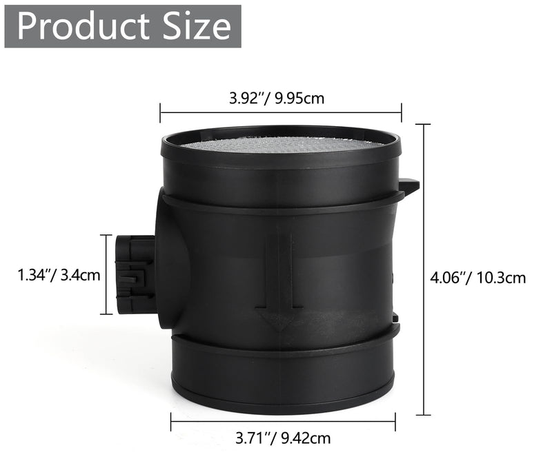 2451149 Mass Air Flow Sensor Meter Compatible with 2007-2009 Avalanche Yukon Tahoe Sierra Silverado Suburban 1500 2500 3500 Replaces# 2451149 MA198 7410146 5S8048 15900023
