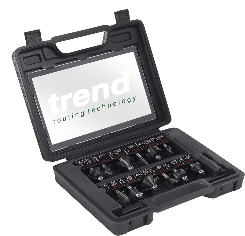 [Australia - AusPower] - TREND SET/SS8X1/4TC 12 PIECE STARTER CUTTER SET Single 