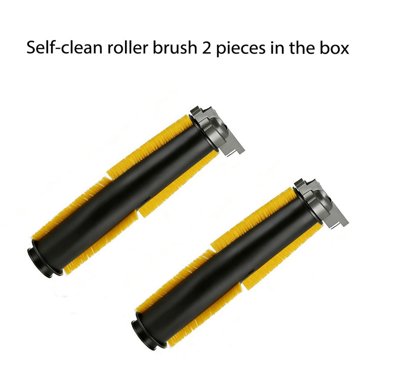 24pcs Big-Kit Replacement Part Accessories Compatible for Shark IQ R101AE RV1001AE AV912S AV1002AE RV100AE UR1000SR Side/Sweep Brush Filter Main/Roller/Cover/Self-Clean Base Filter 24pack