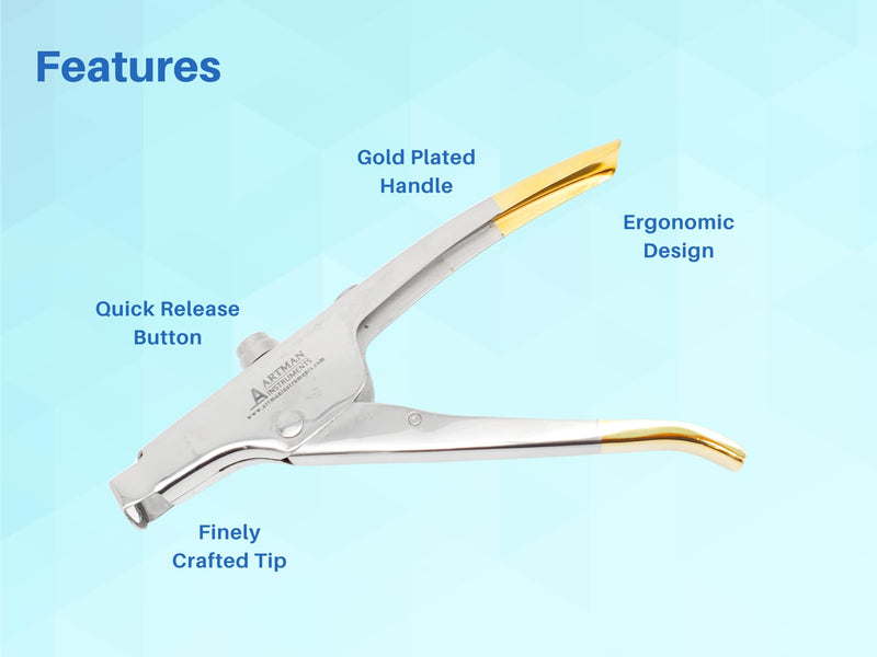 [Australia - AusPower] - Universal Dental Capsule Applier Applicator Gun Pliers for GC 3M SDI ARTMAN Brand 
