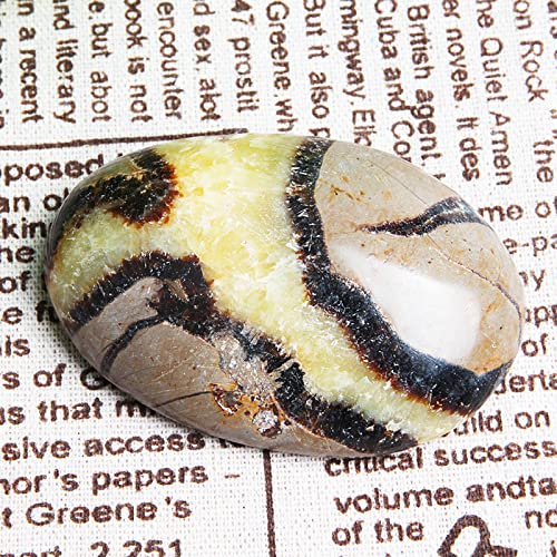 Acxico 1Pcs Septarian Crystal Dragon Stone Healing Crystals Yoga Reiki Meditation 3"