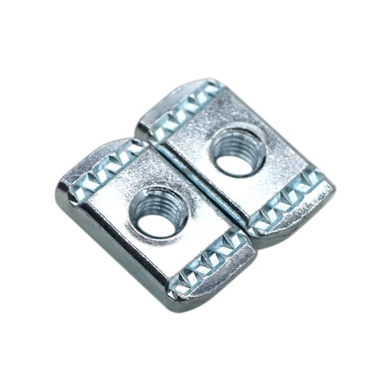 [Australia - AusPower] - Strut Channel Nuts, 3/8"-16 No Spring Thickened Nuts with Zinc Plated, without Spring Nuts Use On Channel Struts (10 Pack) (3/8"-16) 3/8-16 Without/No Spring 