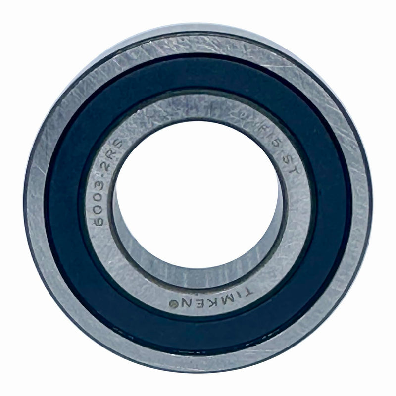 [Australia - AusPower] - 2PACK TIMKEN 6003-2RS Double Rubber Seal Bearings 17x35x10mm, Pre-Lubricated and Stable Performance and Cost Effective, Deep Groove Ball Bearings 
