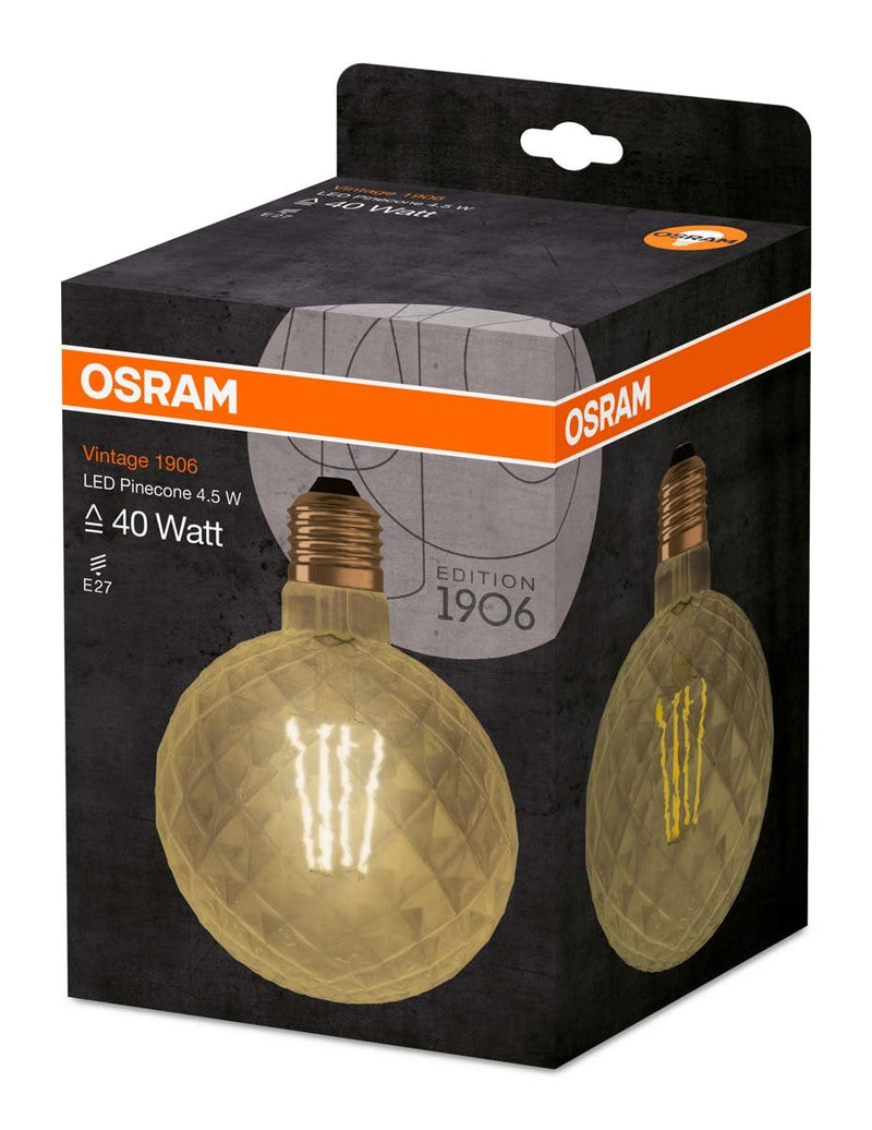 [Australia - AusPower] - Osram LED Bulb, 4.5 W, White pinecone 